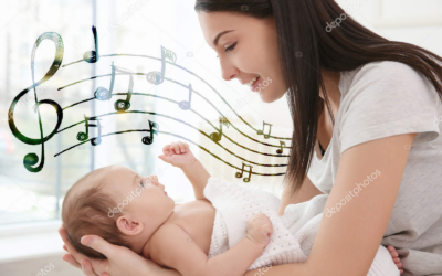 Donna; Musica; neonato; Risorsa immagine Depositphotos;