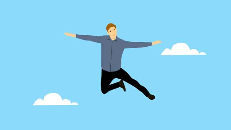 normalità; uomo; salto;